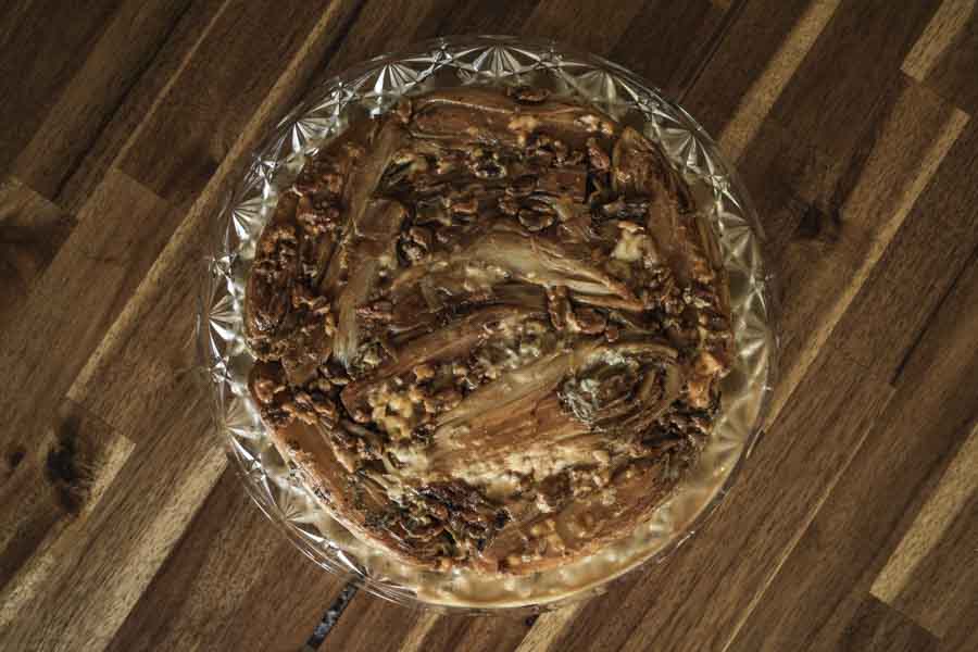 tarte tatin endives roquefort noix